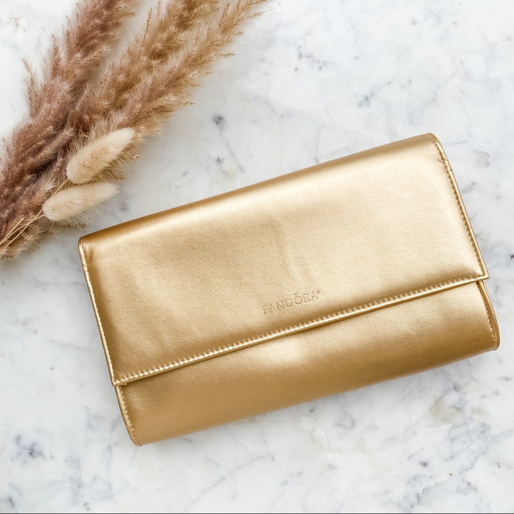 PANDORA | Limited Edition Gold Clutch | Wallet